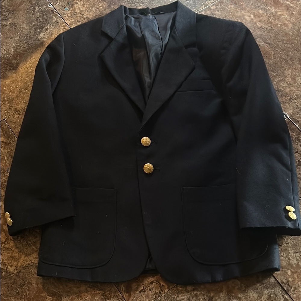 Blazer with Gold Buttons